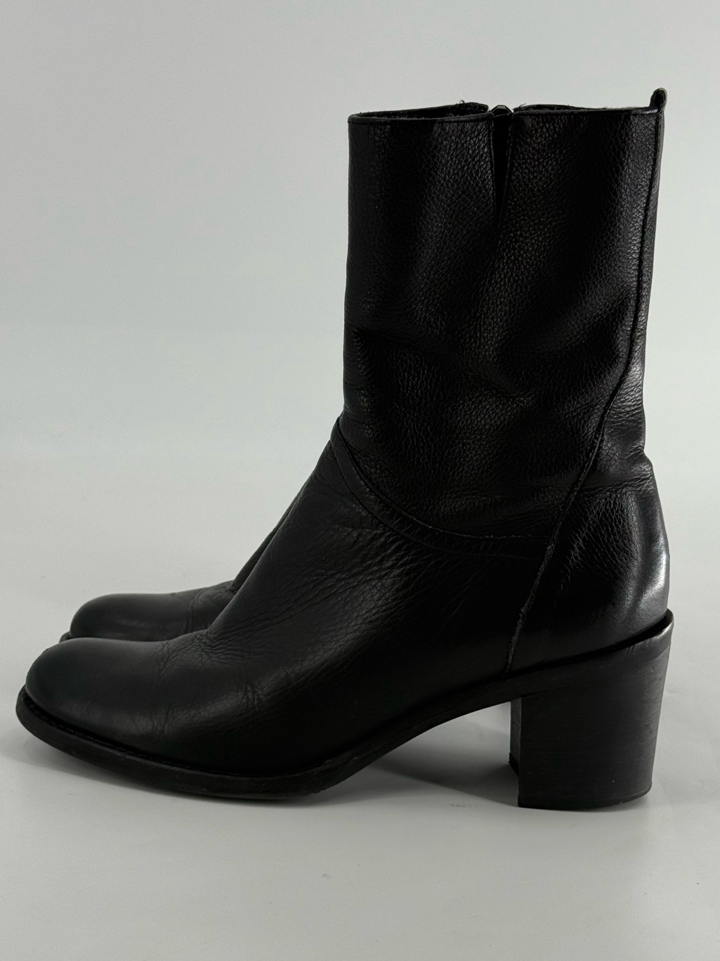 Bcbgirls Black Leather Boots 8.5
